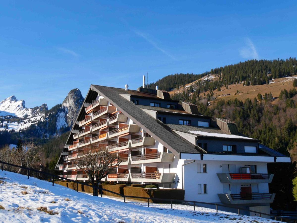 Romantic Chalet-Style Flat With Mountain View Torgon 외부 사진