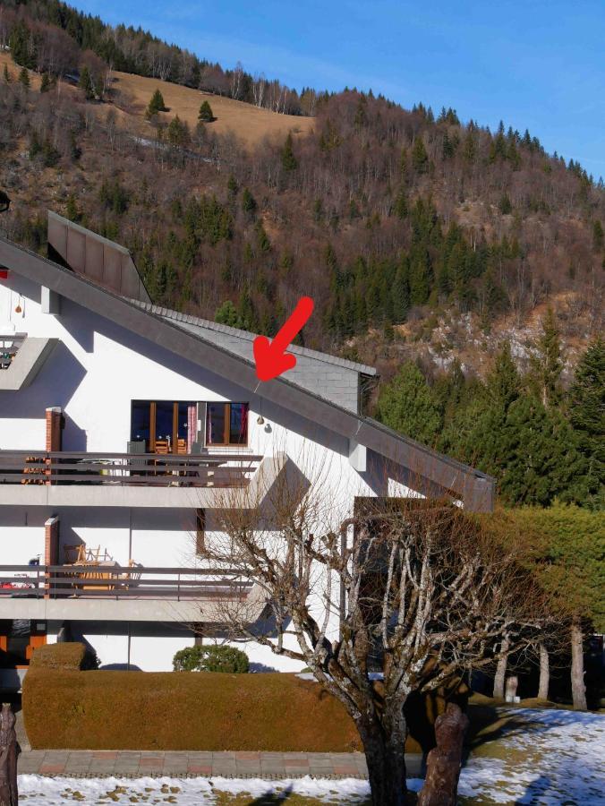 Romantic Chalet-Style Flat With Mountain View Torgon 외부 사진