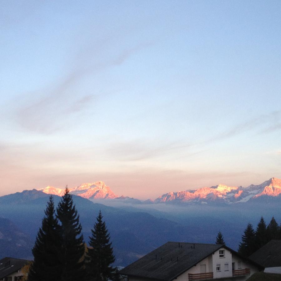 Romantic Chalet-Style Flat With Mountain View Torgon 외부 사진